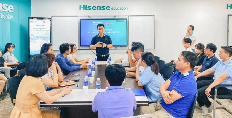 Thành Công Rực Rỡ Tại Workshop “Đẩy Mạnh Ứng Dụng CNTT và Chuyển Đổi Số Trong Giáo Dục” Ngày 18/05/2024