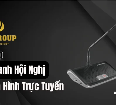 GIẢI PHÁP ÂM THANH HỘI NGHỊ TRUYỀN HÌNH TRỰC TUYẾN CHUYÊN NGHIỆP