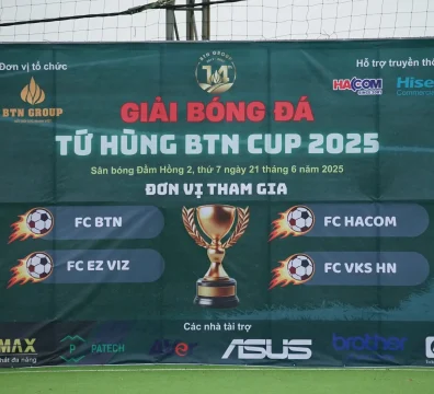 Giải bóng đá tứ hùng BTN Cup 2025