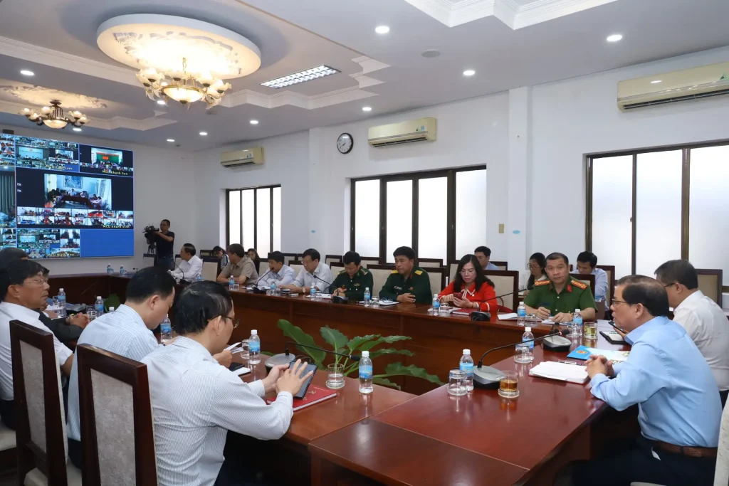 Giải Pháp Âm Thanh Hội Nghị Truyền Hình Trực Tuyến cấp Xã Phường