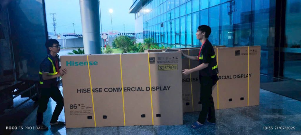 lắp đặt màn hình tương tác tại Quảng Ngãi