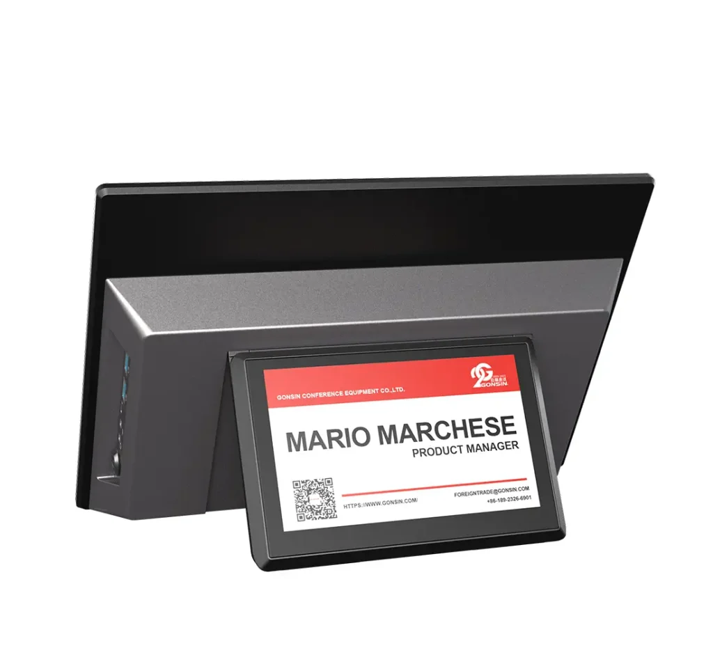 Màn hình tương tác đại biểu kèm bảng tên điện tử Gonsin DCS -2071
