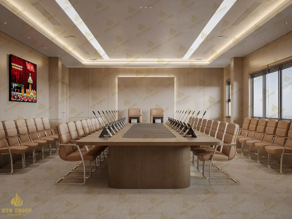 Ứng dụng màn hình đại biểu tương tác GONSIN trong phòng họp không giấy của UBND tỉnh