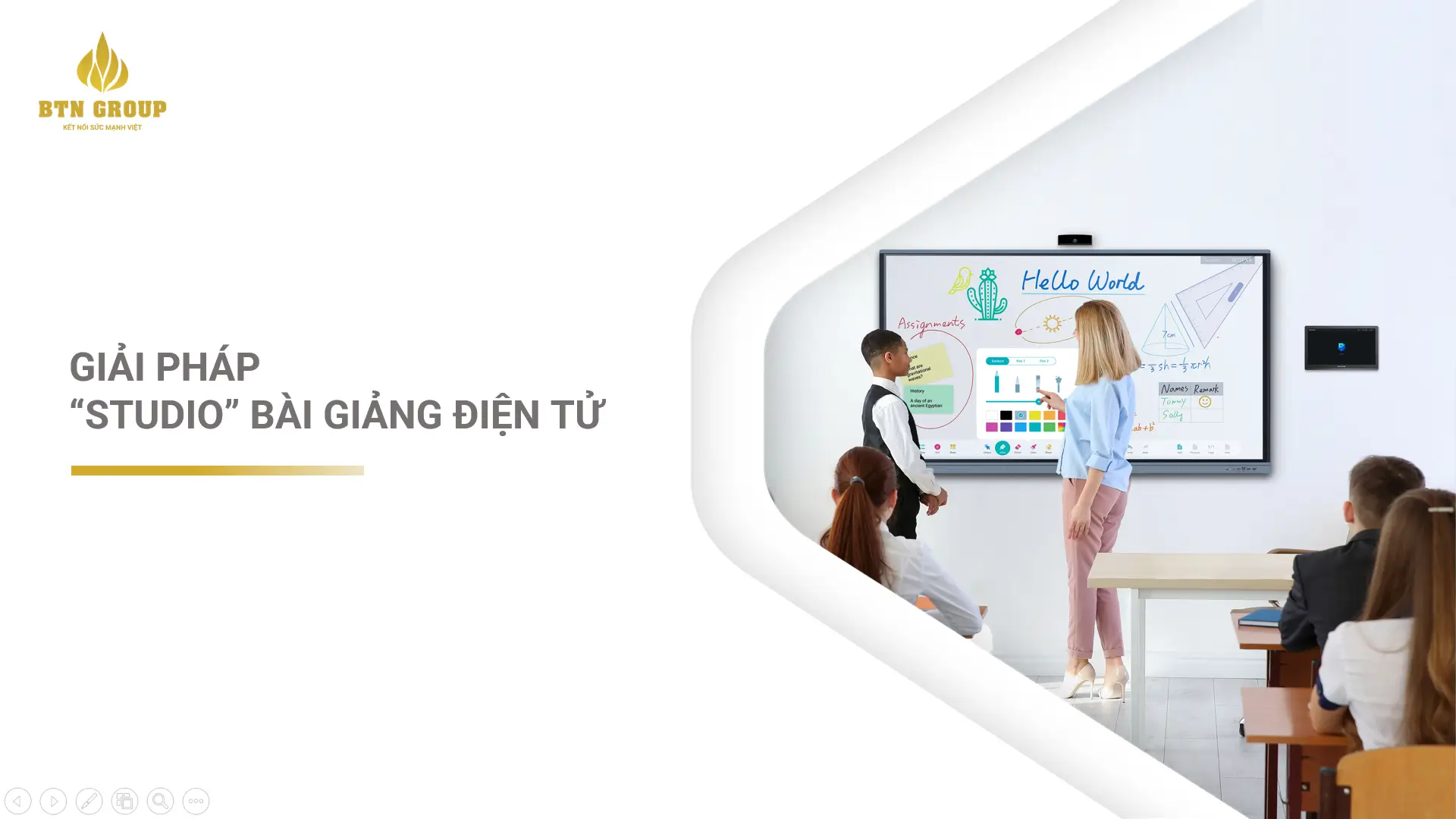 Giải pháp studio bài giảng điện tử