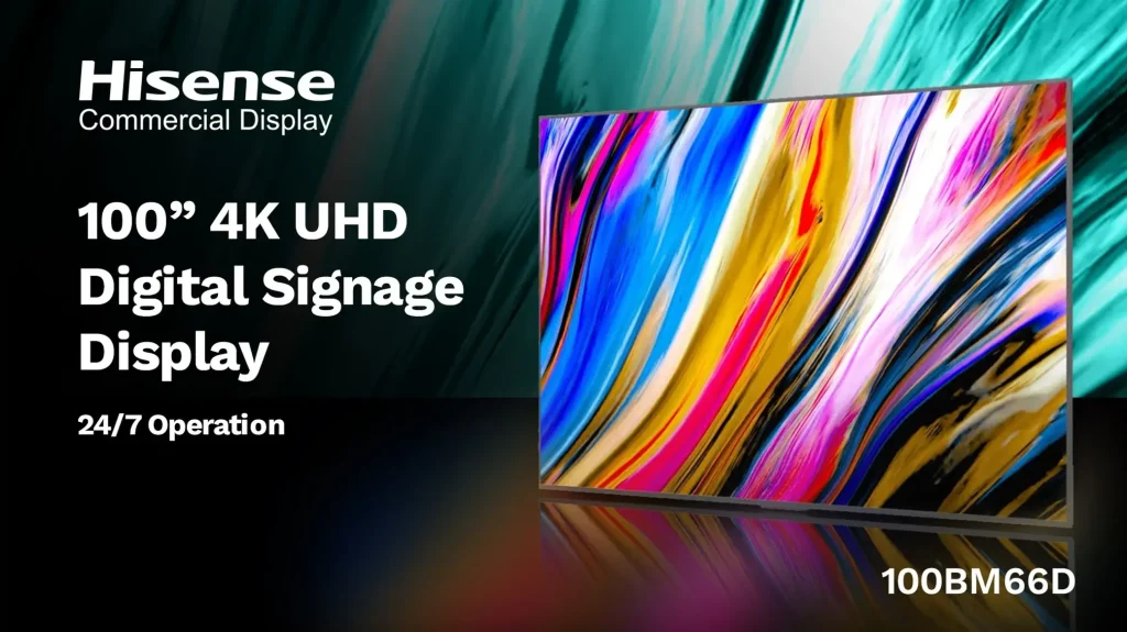 màn hình 4K UHD bảng hiệu kỹ thuật số trong trường học